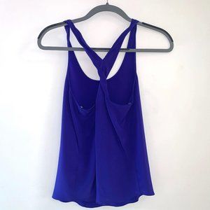 Rory Beca Cross Back Silk Top